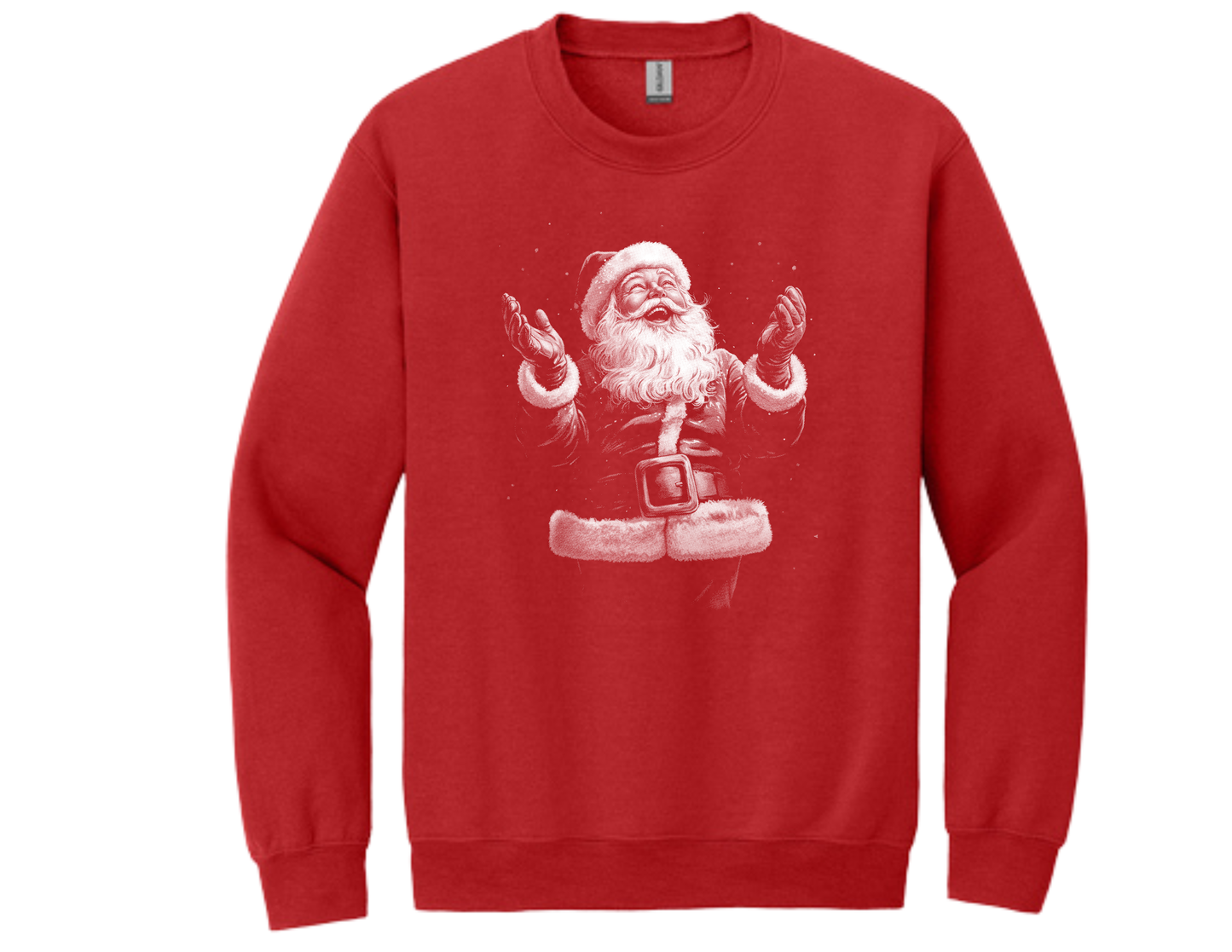 Christmas Crewneck – Vintage Santa