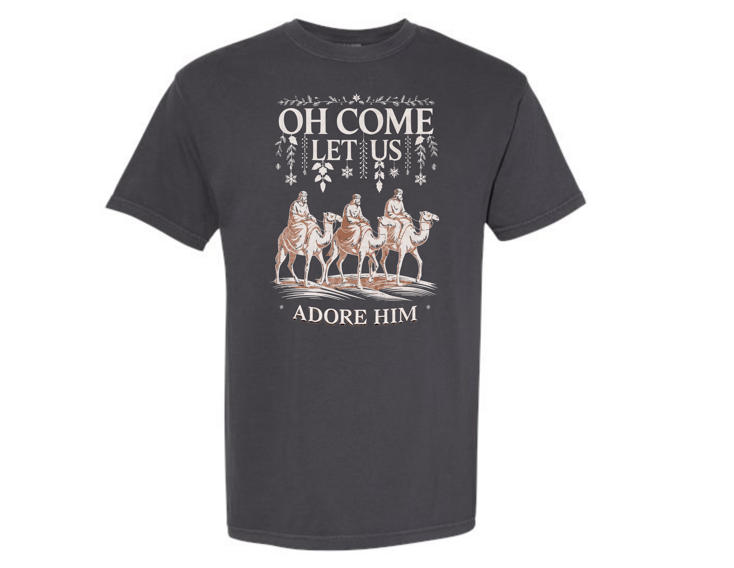 Christmas Tee – Come Let Us Adore Him