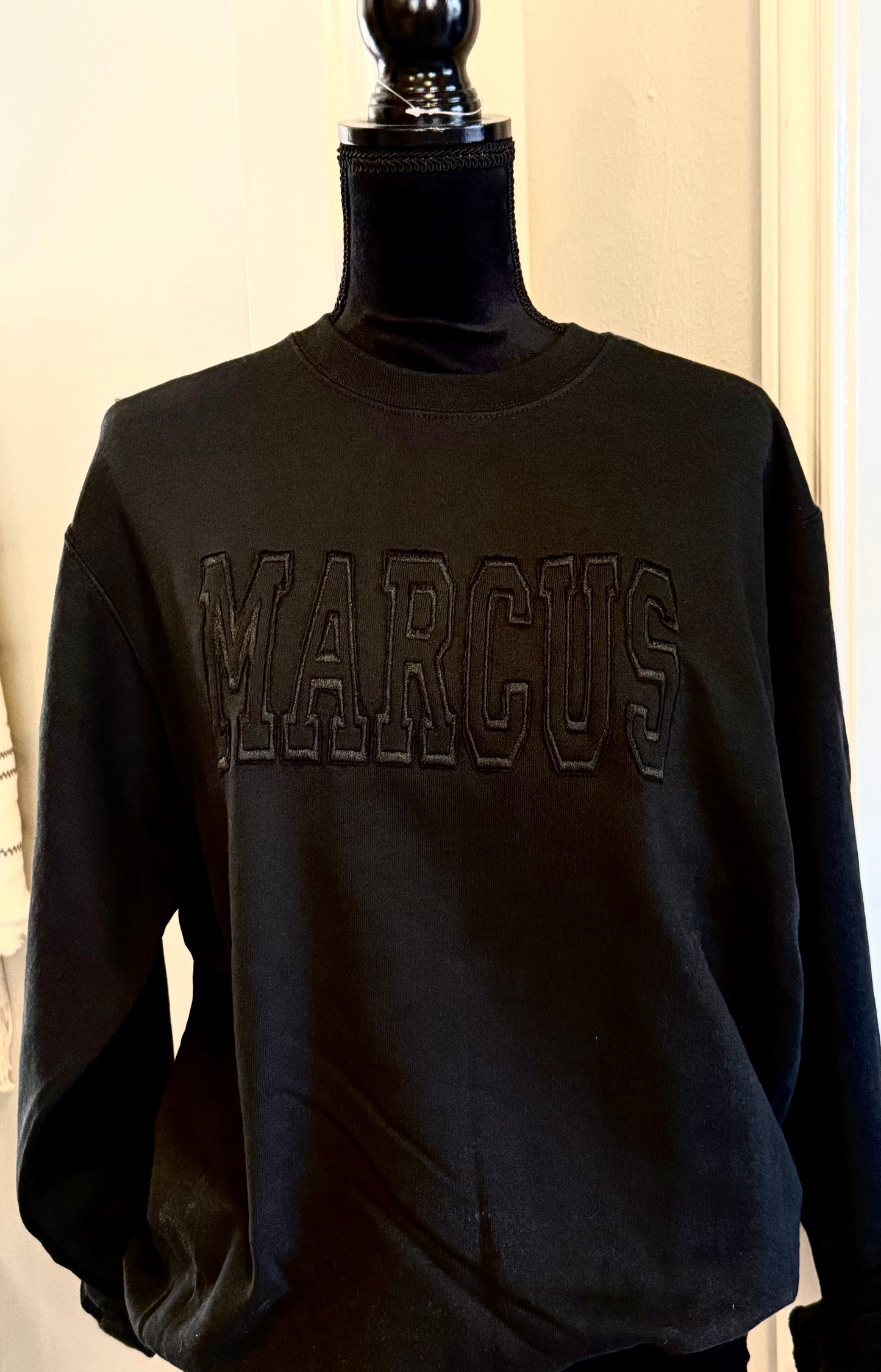 Marcus Varsity RAGGY Crewneck Sweatshirt