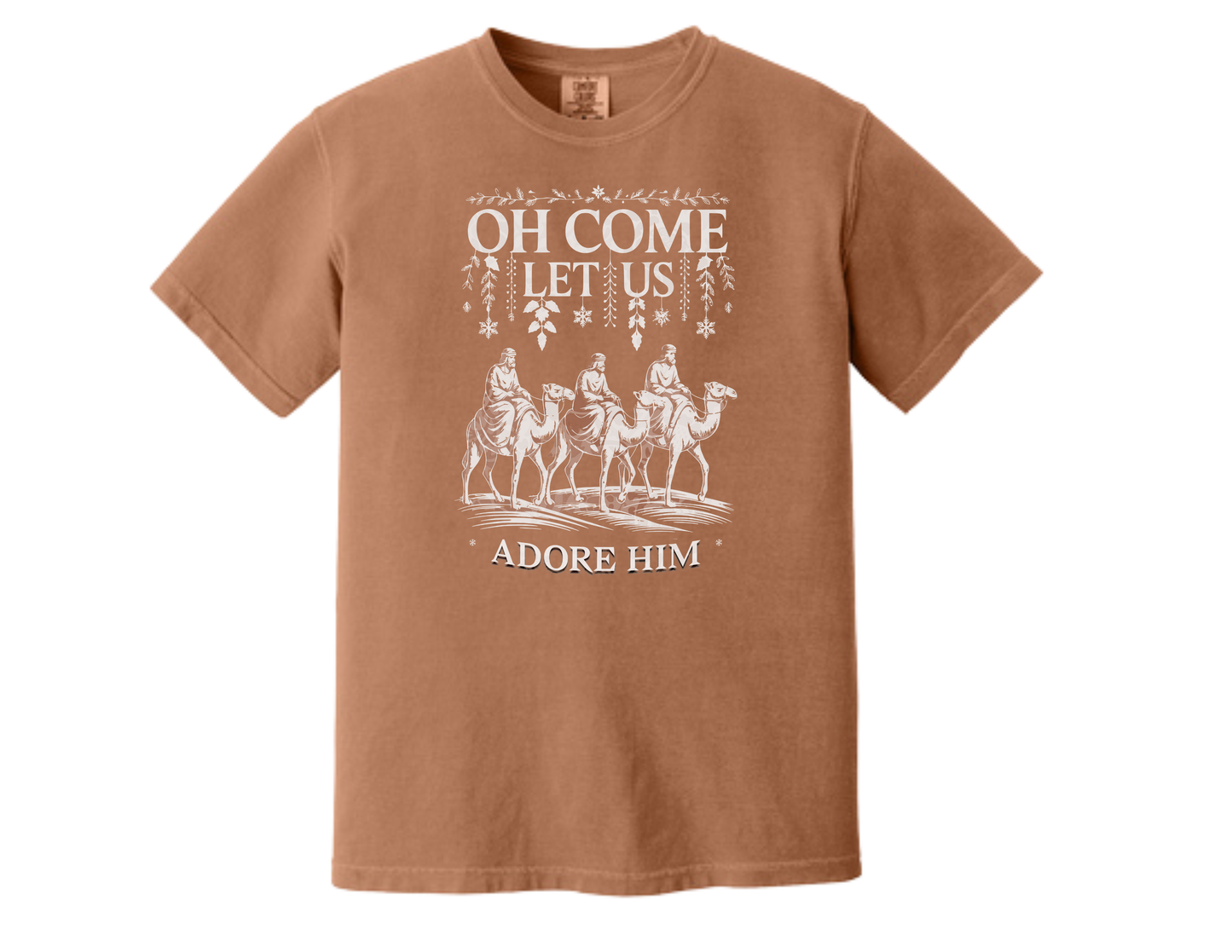 Christmas Tee – Come Let Us Adore Him