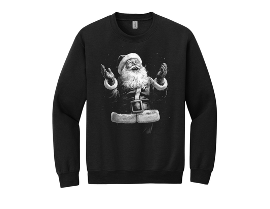 Christmas Crewneck – Vintage Santa