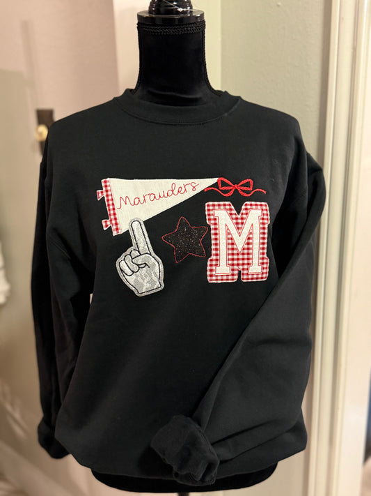 Marcus Spirit Mash Up Crewneck Sweatshirt