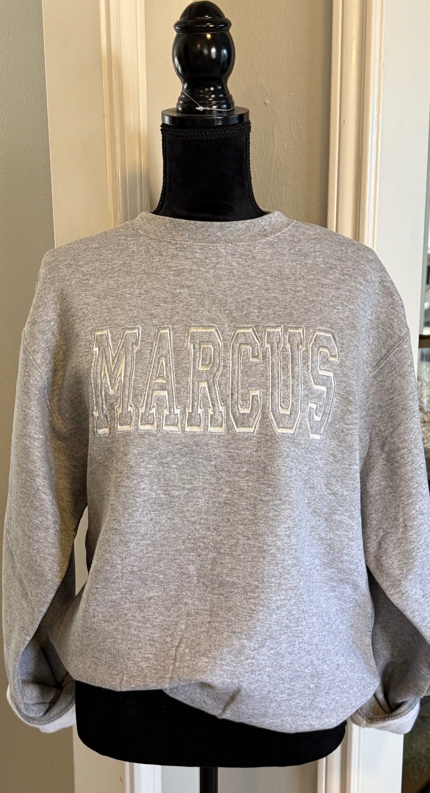 Marcus Varsity RAGGY Crewneck Sweatshirt