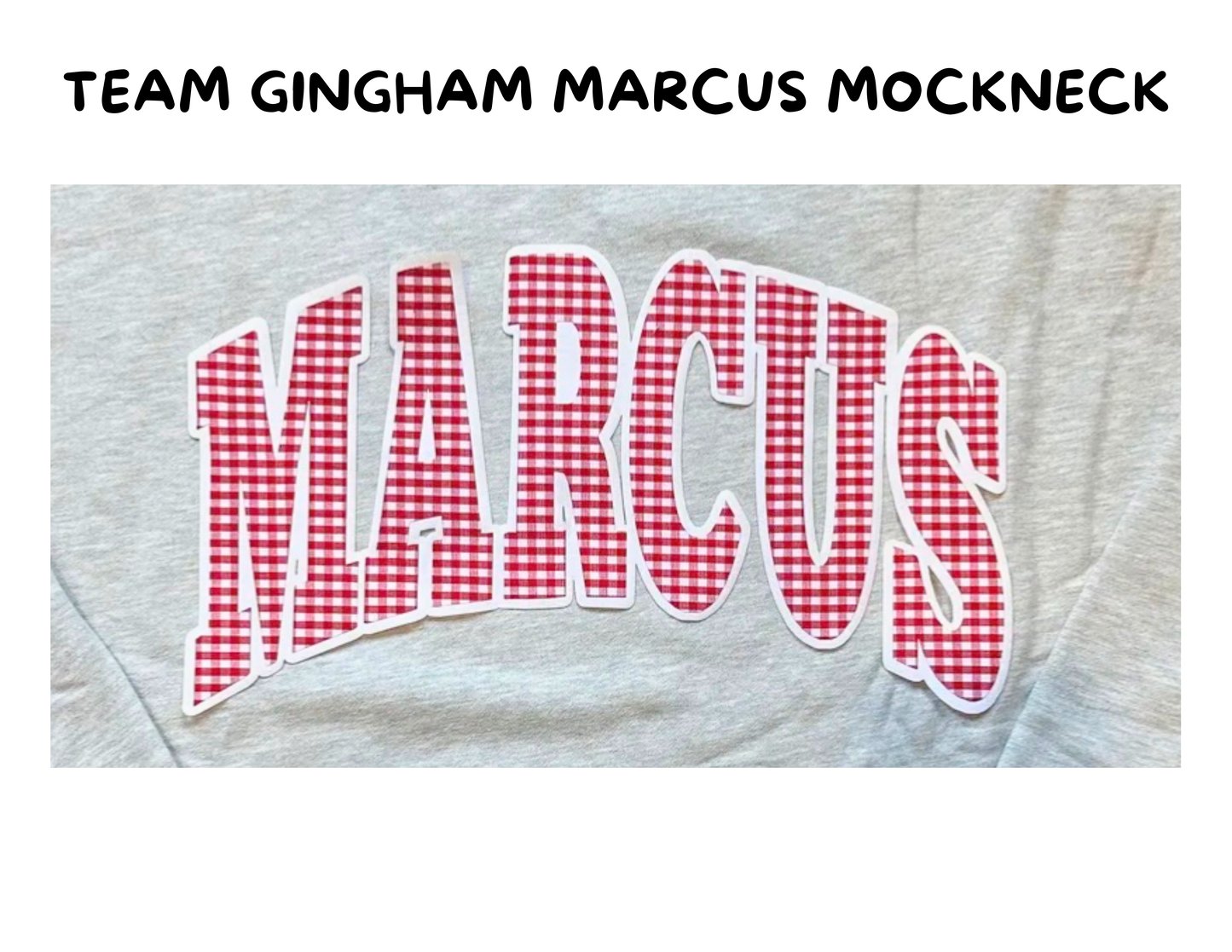 Marcus Mockneck - Team Gingham